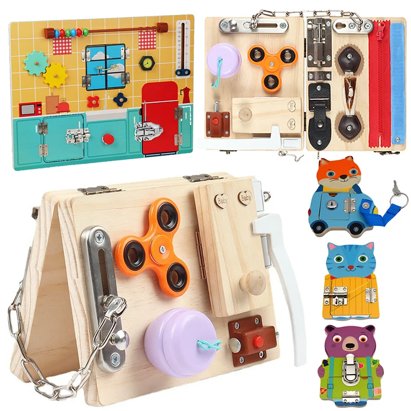 BusyKid Explorer | Kreativt lärande och nöje - Hopfällbar Montessori lekset