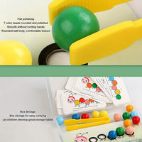 Thumbnail for Ecotoys Arcobaleno Worm Stack | Giocando a Impilare - Giocattolo Educativo Montessori per Impilare