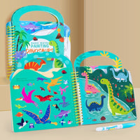 Thumbnail for DinoSplash Watercolor Book | Make Every Bath Time an Adventure – Educational and Creative Coloring Fun with Water.