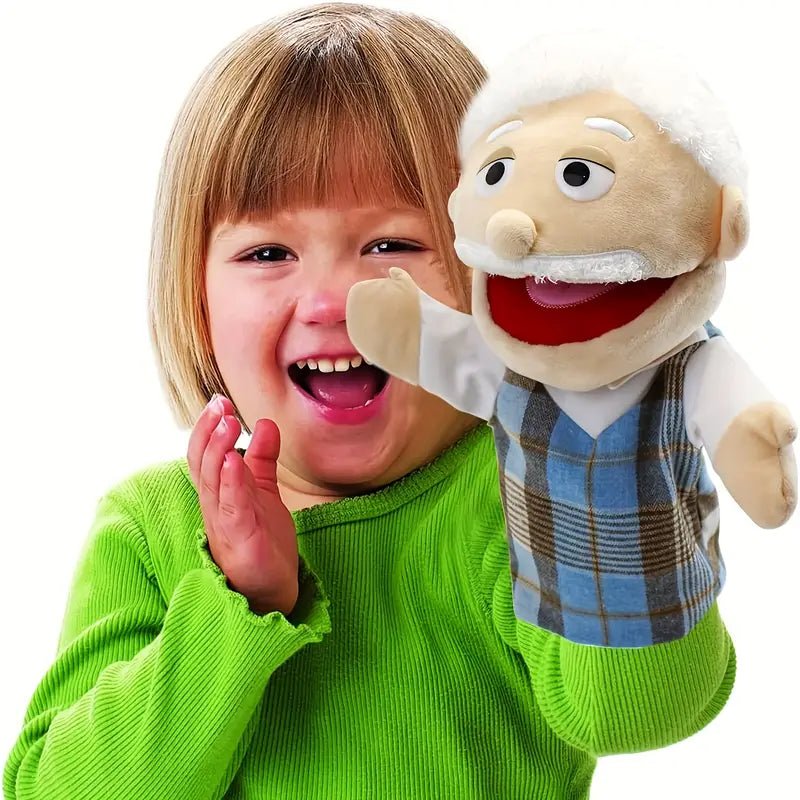 Divertimento con burattini a mano | Gioco di burattini magico - Morbido burattino di peluche per divertimento interattivo