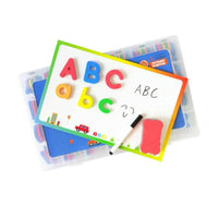 Thumbnail for AlphaMag | Diversão educativa - Conjunto de letras magnéticas dupla face com acessórios