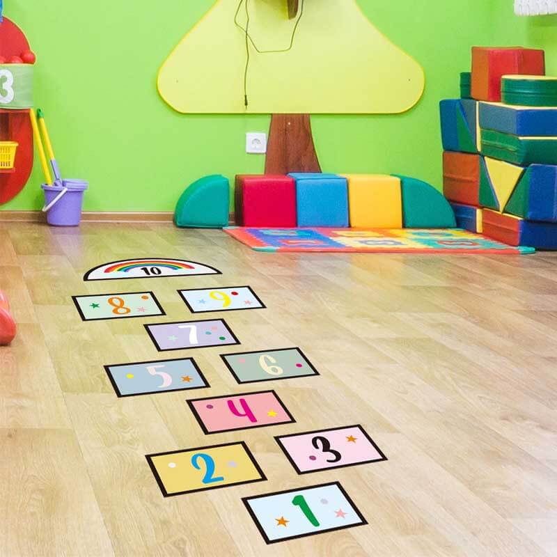 CijferPret Autocolantes | Educativos e lúdicos - Autocolantes de parede autocolantes para quartos infantis