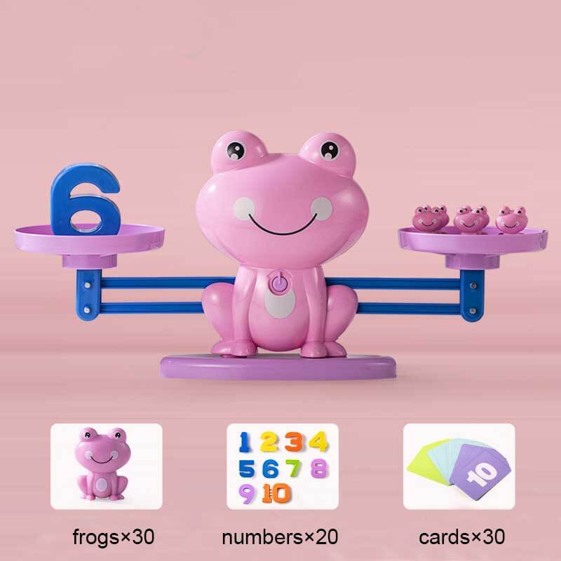 CleverFrog | Rechnen wird ein Abenteuer - Educative Balancewaage für Kinder