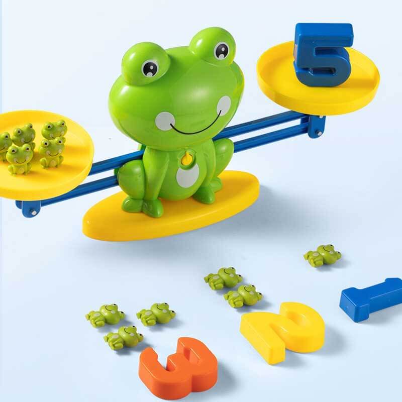 CleverFrog | Rechnen wird ein Abenteuer - Educative Balancewaage für Kinder