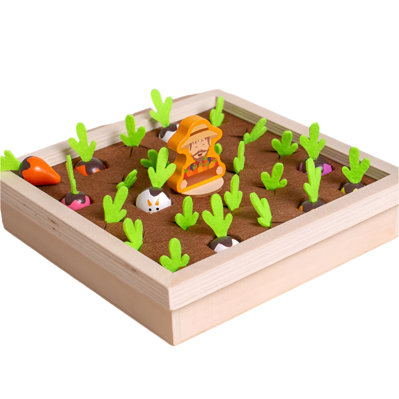 EcoToys Gemüse Anzucht Set | Lesen und Spielen - Pädagogisches Spielzeug