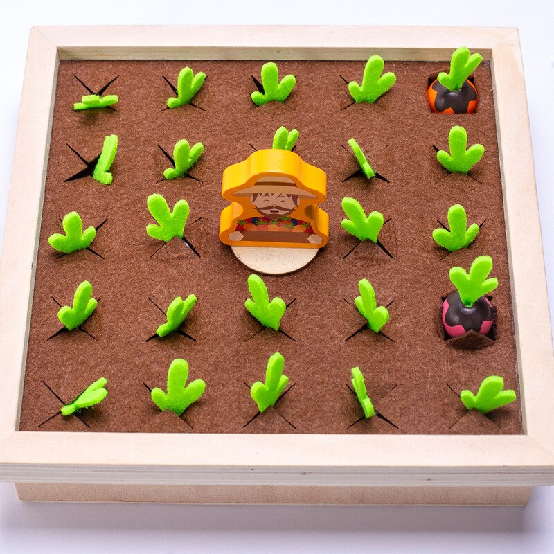 EcoToys Gemüse Anzucht Set | Lesen und Spielen - Pädagogisches Spielzeug