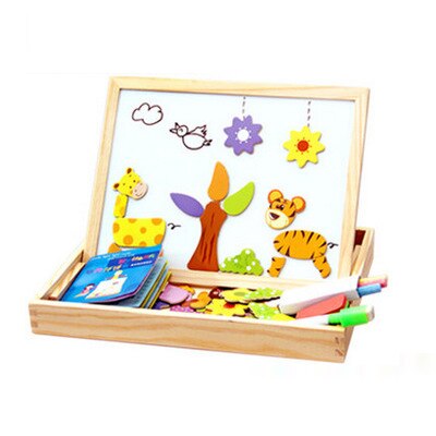 Magnetix MagnaKunst | Kreatives Lernen - Magnetische Holzspieltafel