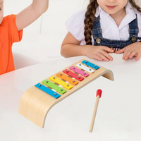 Thumbnail for EcoToys Klankkleur | Créez de la joie avec le son - Xylophone en bois coloré