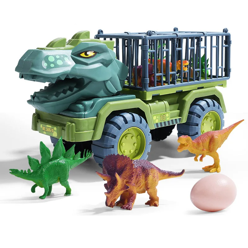 Aventure Camion Jurassique | Laisse Ton Enfant Rêver – Jouet Dinosaure Réaliste Aventure de dinosaure réaliste dans un camion robuste