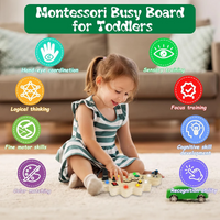 Thumbnail for Ecotoys DinoSpark | Montessori LED Playboard - Educational Baby Toy
