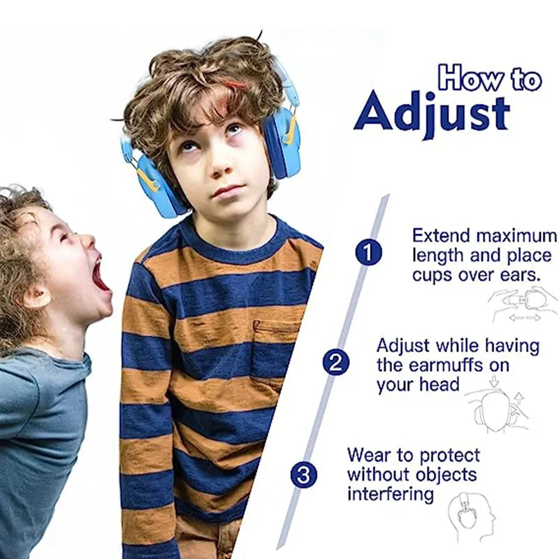 Baby Ear Muffs | Protect Sensitive Ears - Comfortable and Adjustable