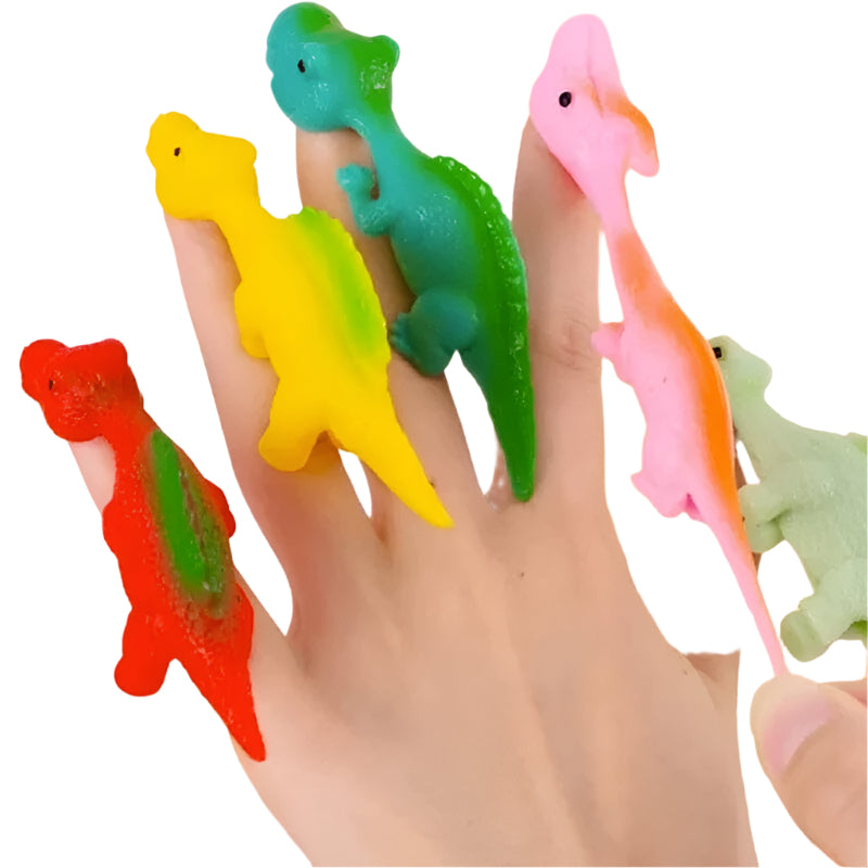 RexRocket | Jeu de dinosaure dans les airs - Jouet lance-pierre à doigt pour enfants