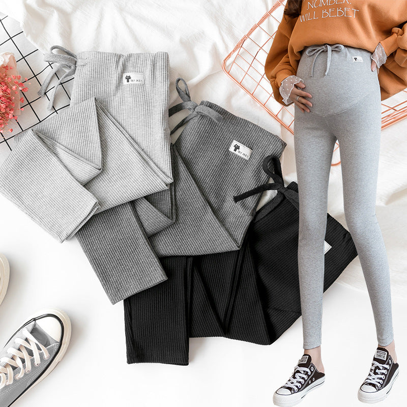 CozyBump™ | Comfort and warmth for expectant mothers - Warm velvet maternity leggings