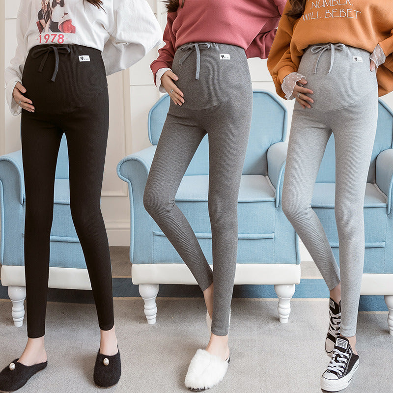 CozyBump™ | Comfort and warmth for expectant mothers - Warm velvet maternity leggings
