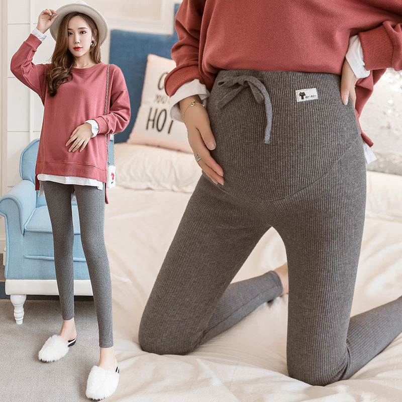 CozyBump™ | Comfort and warmth for expectant mothers - Warm velvet maternity leggings
