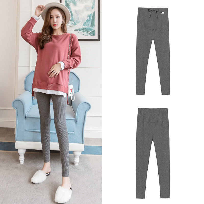 CozyBump™ | Comfort and warmth for expectant mothers - Warm velvet maternity leggings