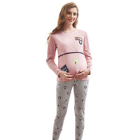 Thumbnail for Mama's Comfort | Feel Beautiful and Caring - Soft Maternity Dress for Home