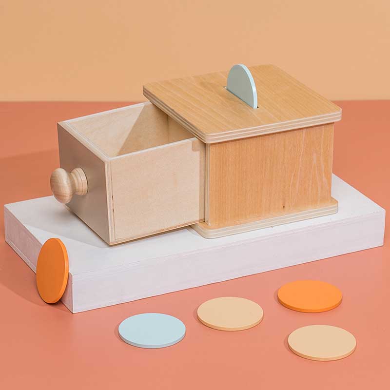 SpeelWijs Box | Scopri colori e forme - Giocattolo sensoriale Montessori