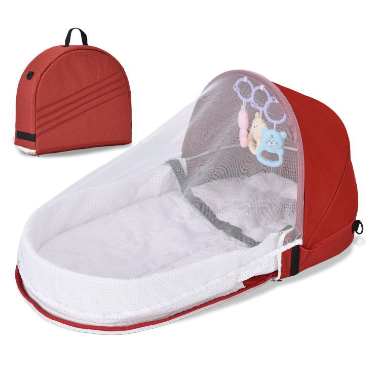 DreamNest | Safety and comfort for your little one - Foldable baby bed with mosquito net