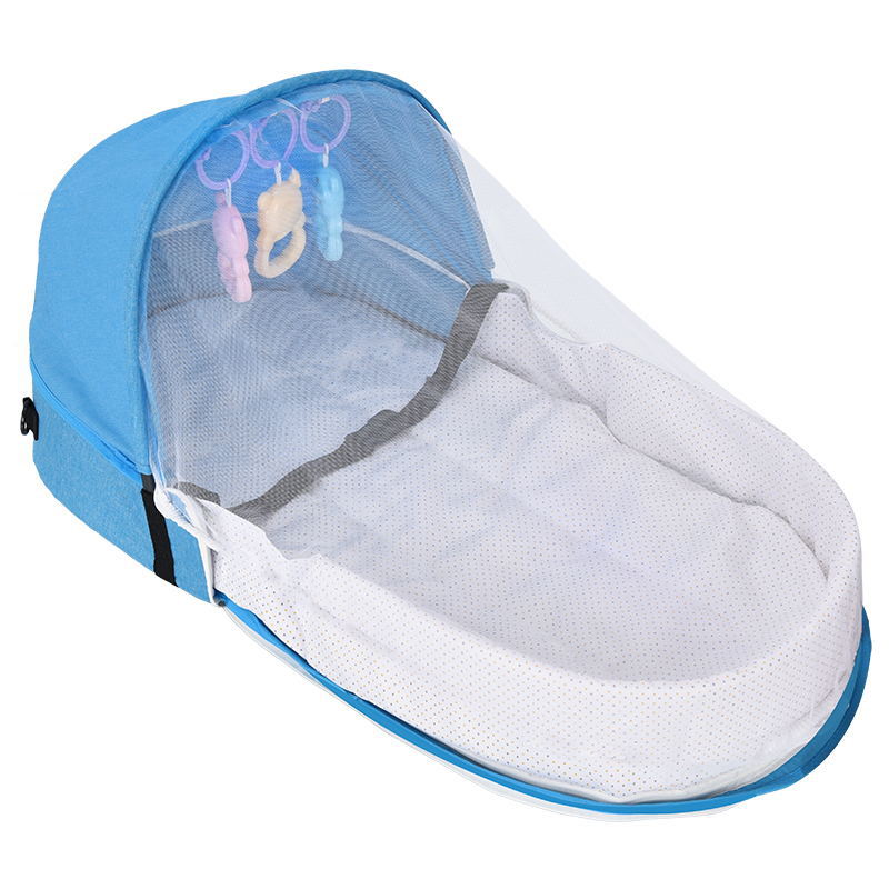 DreamNest | Safety and comfort for your little one - Foldable baby bed with mosquito net
