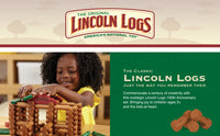 Thumbnail for Lincoln Logs | Bau & erschaffe - Klassisches Holzbau-Set