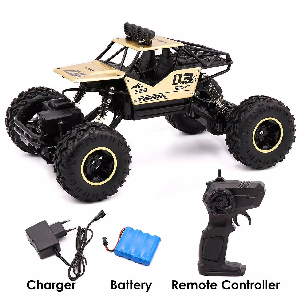 MonsterCrawler Camion RC | 4WD Avventura Fuoristrada - Camion Mostro Telecomandato
