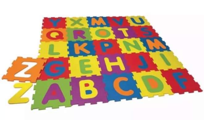 Tappetino in schiuma ABC Learning | Tappetino educativo per bambini - Imparare le lettere inglesi