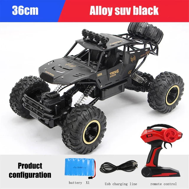 MonsterCrawler Camion RC | 4WD Avventura Fuoristrada - Camion Mostro Telecomandato