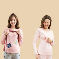 Thumbnail for Mama's Comfort | Feel Beautiful and Caring - Soft Maternity Dress for Home