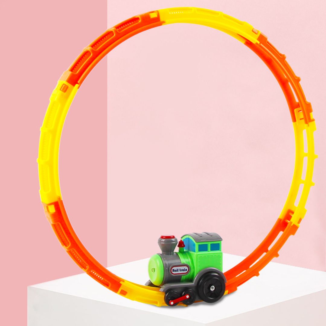 TrainFun Express | Jouer, Apprendre, Grandir - Ensemble de train pour enfants