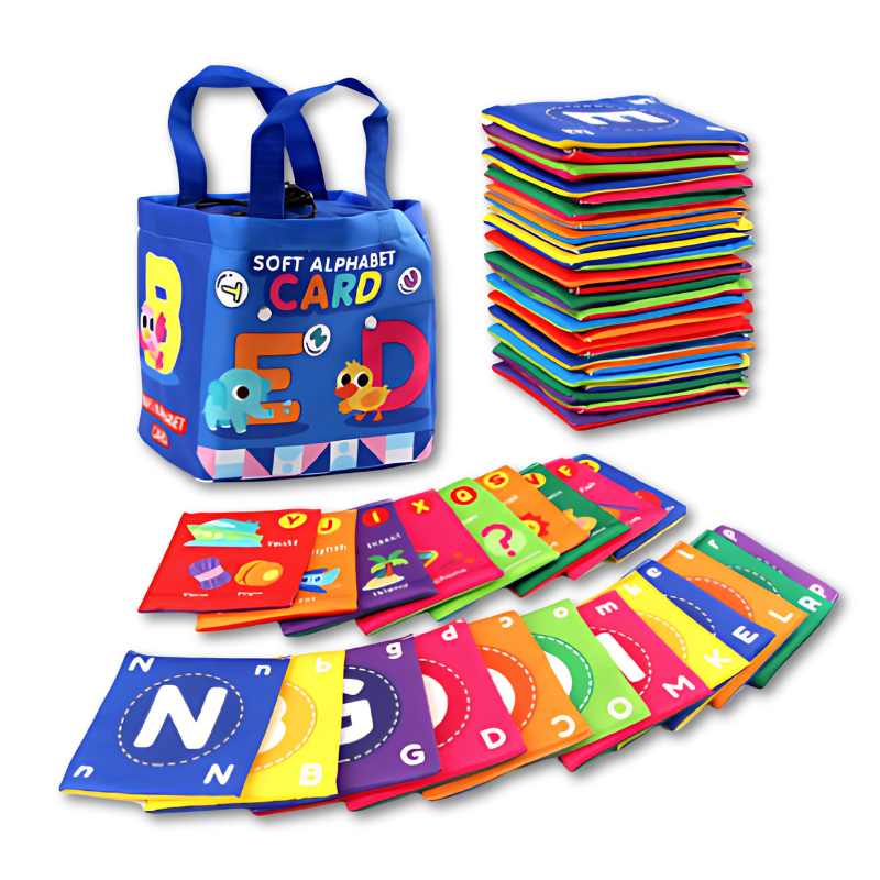 LetterPals | Imparare giocando per i più piccini – Carte flash morbide dell'alfabeto