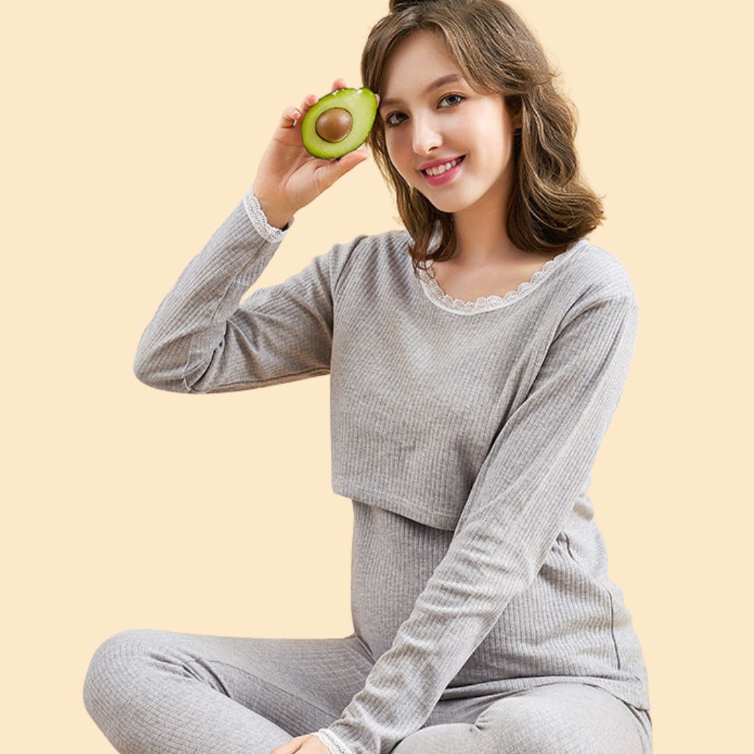 Mama's Comfort | Feel Beautiful and Caring - Soft Maternity Dress for Home
