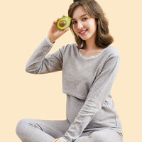 Thumbnail for Mama's Comfort | Feel Beautiful and Caring - Soft Maternity Dress for Home