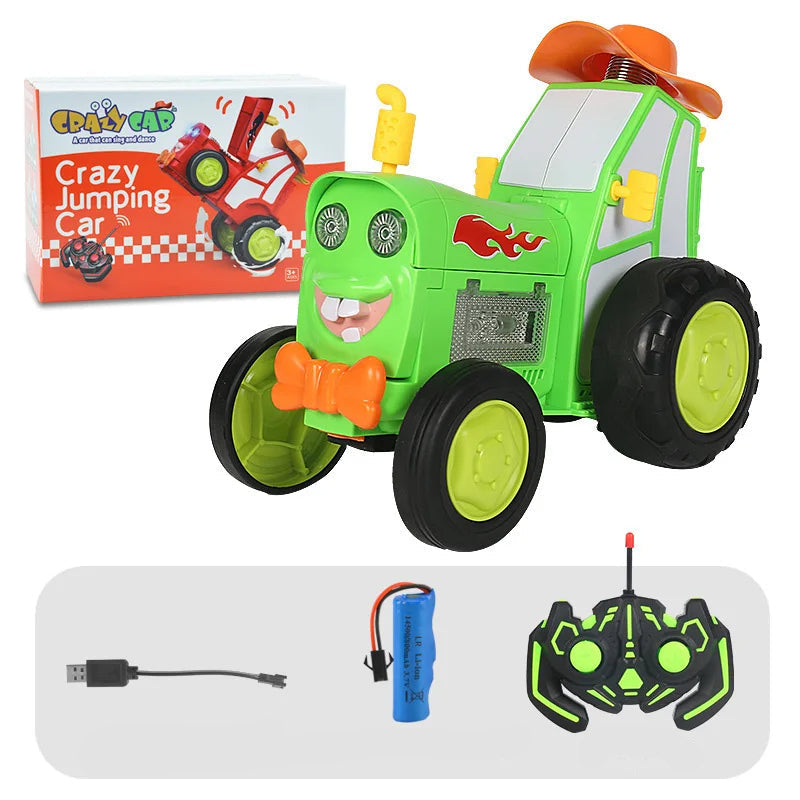 Coche RC de salto y acrobacias | La experiencia de juego definitiva para niños - Mini coche genial con control remoto