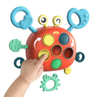 Thumbnail for CrabSkill | Desenvolvimento divertido - Caranguejo Montessori para bebé para coordenação olho-mão