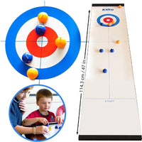 Thumbnail for CurlMaster | Plaisir passionnant pour toute la famille - Mini-set de curling pour des heures de divertissement à la maison