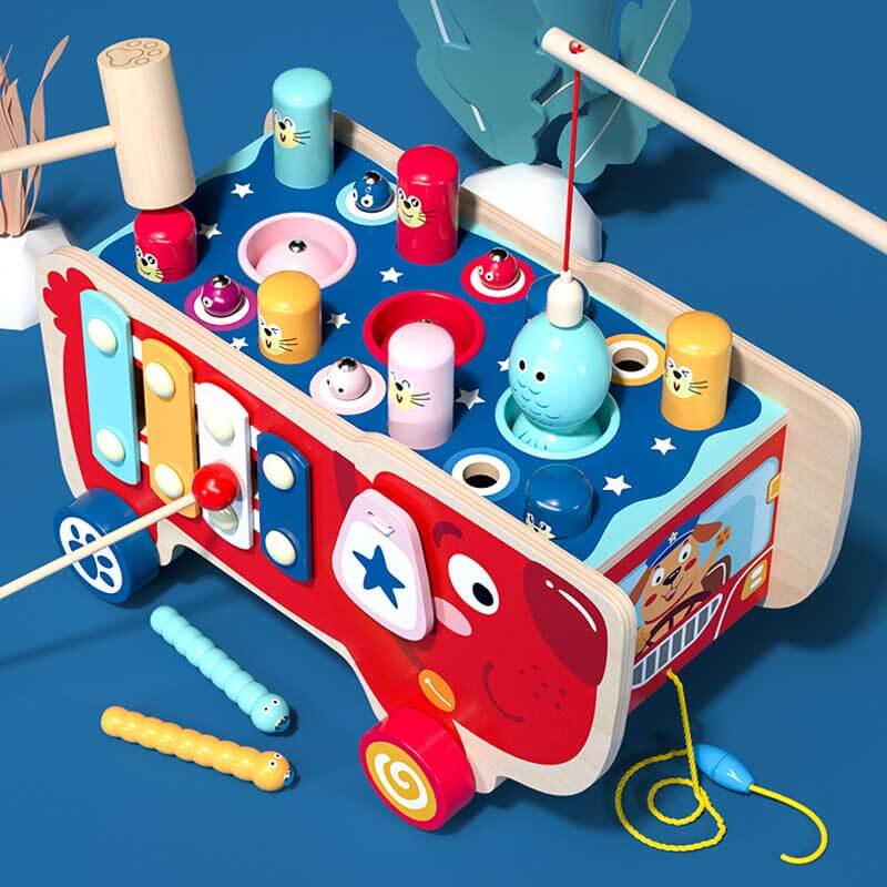 ElefunPlay | Entdecken, schlagen und lernen - Holzhammer- und Xylophonspiel für Kinder