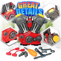 Thumbnail for EngineMaster-Kit | Bauen und Entdecken - Interaktive DIY-Maschine mit Licht und Sound