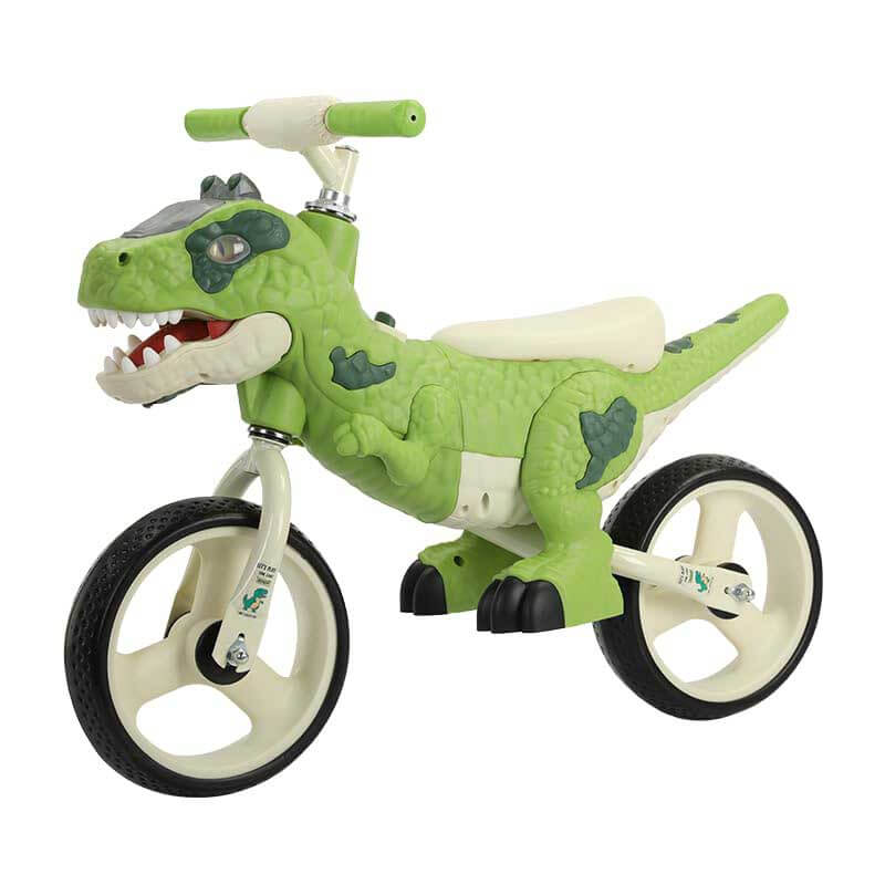 Dino Laufrad für Kleinkinder – Robustes T-Rex Fahrrad mit verstellbarem Lenker