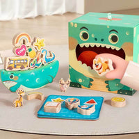 Thumbnail for StackyZoo | Construir y aprender juntos - Bloques apilables animales Montessori para niños