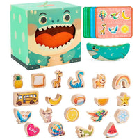 Thumbnail for StackyZoo | Construir y aprender juntos - Bloques apilables animales Montessori para niños