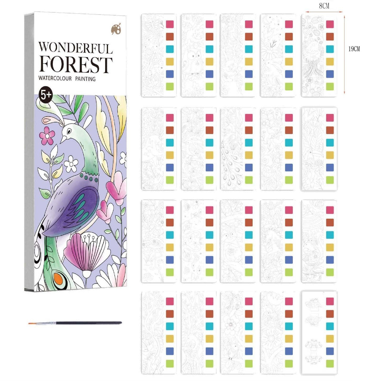 Watercolor Wonder | Discover the creative world of painting - Painting book for children
