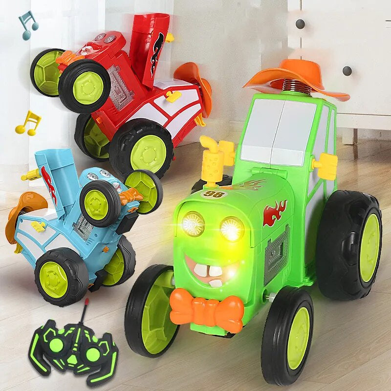 Coche RC de salto y acrobacias | La experiencia de juego definitiva para niños - Mini coche genial con control remoto