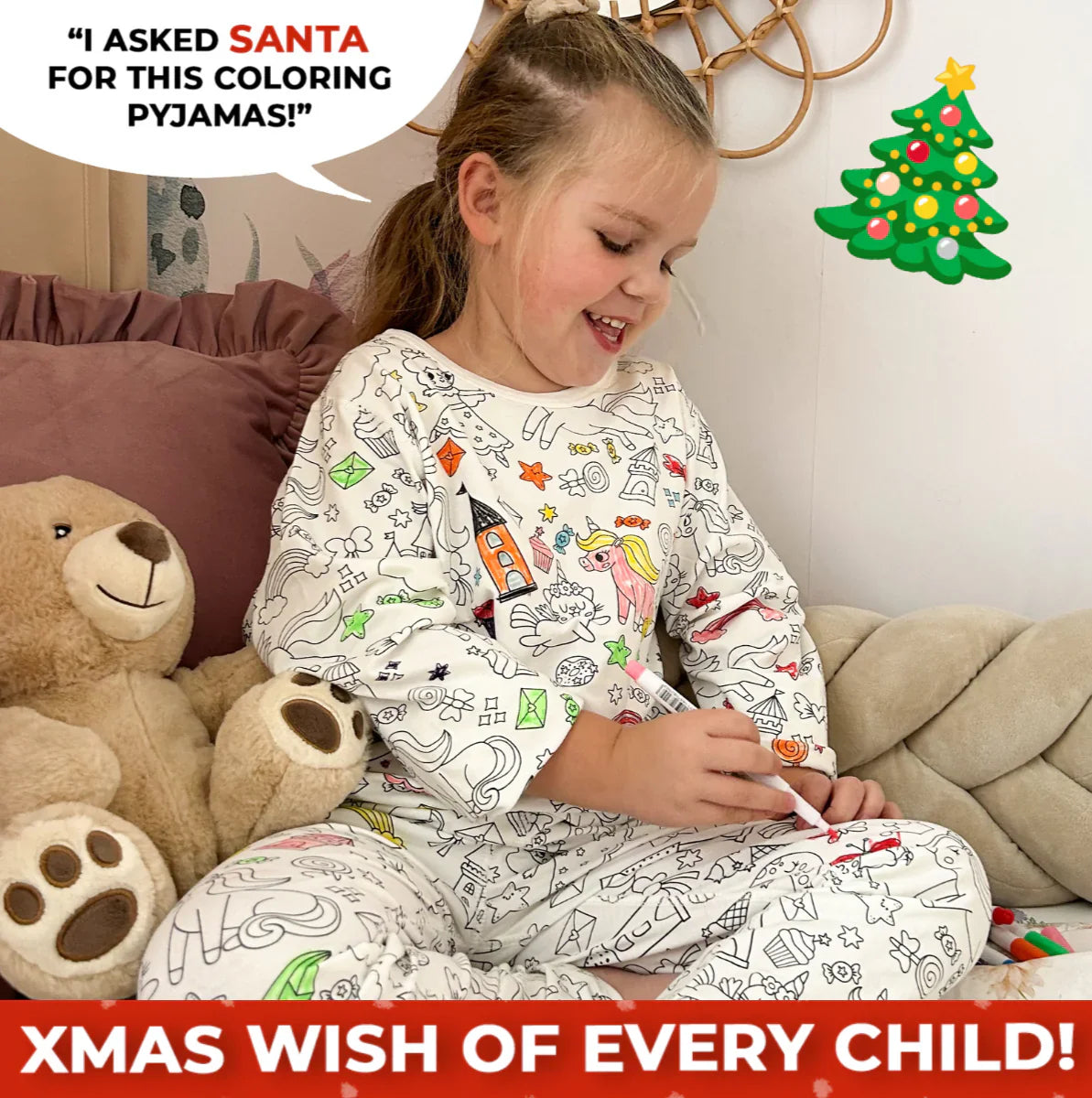 UnicornDreams | Kleuren en slapen - DIY pyjamaset met prinsessen en eenhoorns