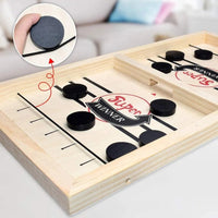 Thumbnail for Ecotoys Sling Puck Mania | Velocità & Tensione - Gioco di Hockey Sling Puck Veloce per tutta la Famiglia
