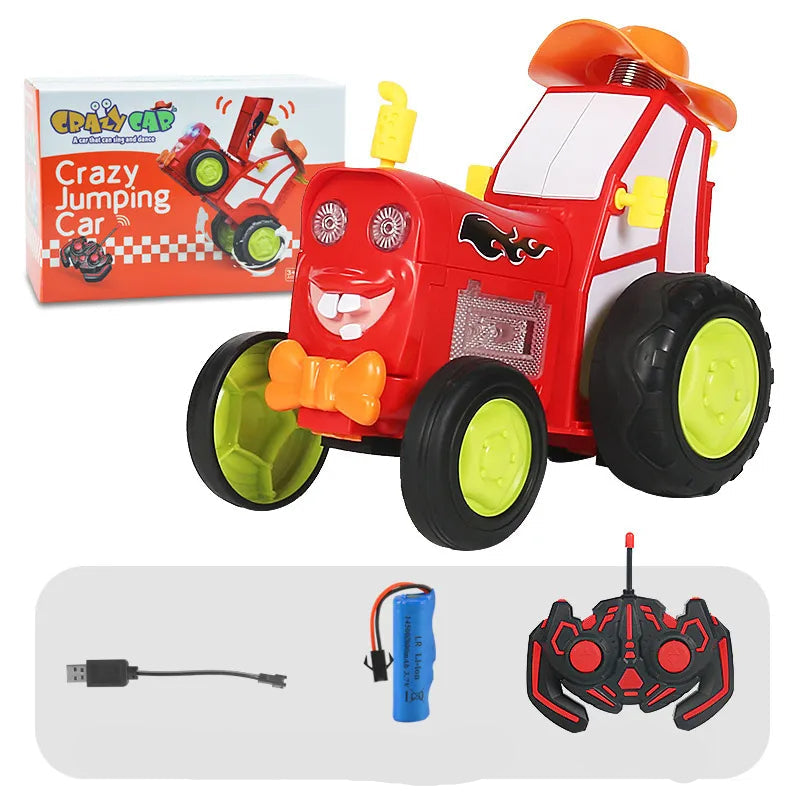 Coche RC de salto y acrobacias | La experiencia de juego definitiva para niños - Mini coche genial con control remoto