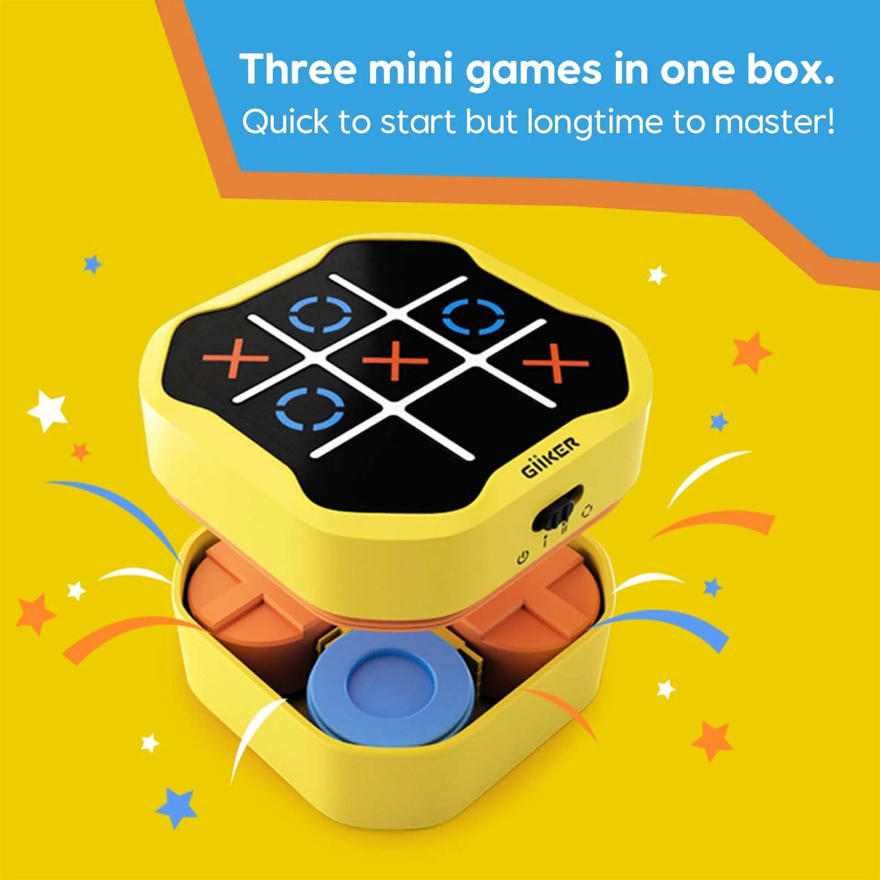 TicTacFun | Interactief Elektronisch Tic-Tac-Toe Spel voor Educatie en Vermaak met Slimme AI
