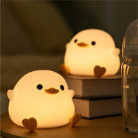 Thumbnail for QuackGlow | Sonno accogliente - Lampada da notte per bambini a forma di anatra con funzione dimmerabile