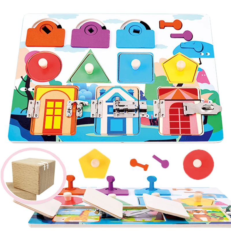 BusyKid Explorer | Kreativt lärande och nöje - Hopfällbar Montessori lekset
