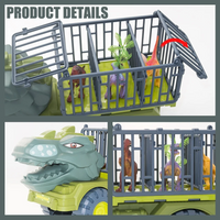 Thumbnail for Aventure Camion Jurassique | Laisse Ton Enfant Rêver – Jouet Dinosaure Réaliste Aventure de dinosaure réaliste dans un camion robuste